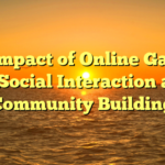 The Impact of Online Gaming on Social Interaction and Community Building