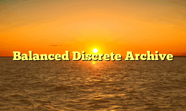 Balanced Discrete Archive
